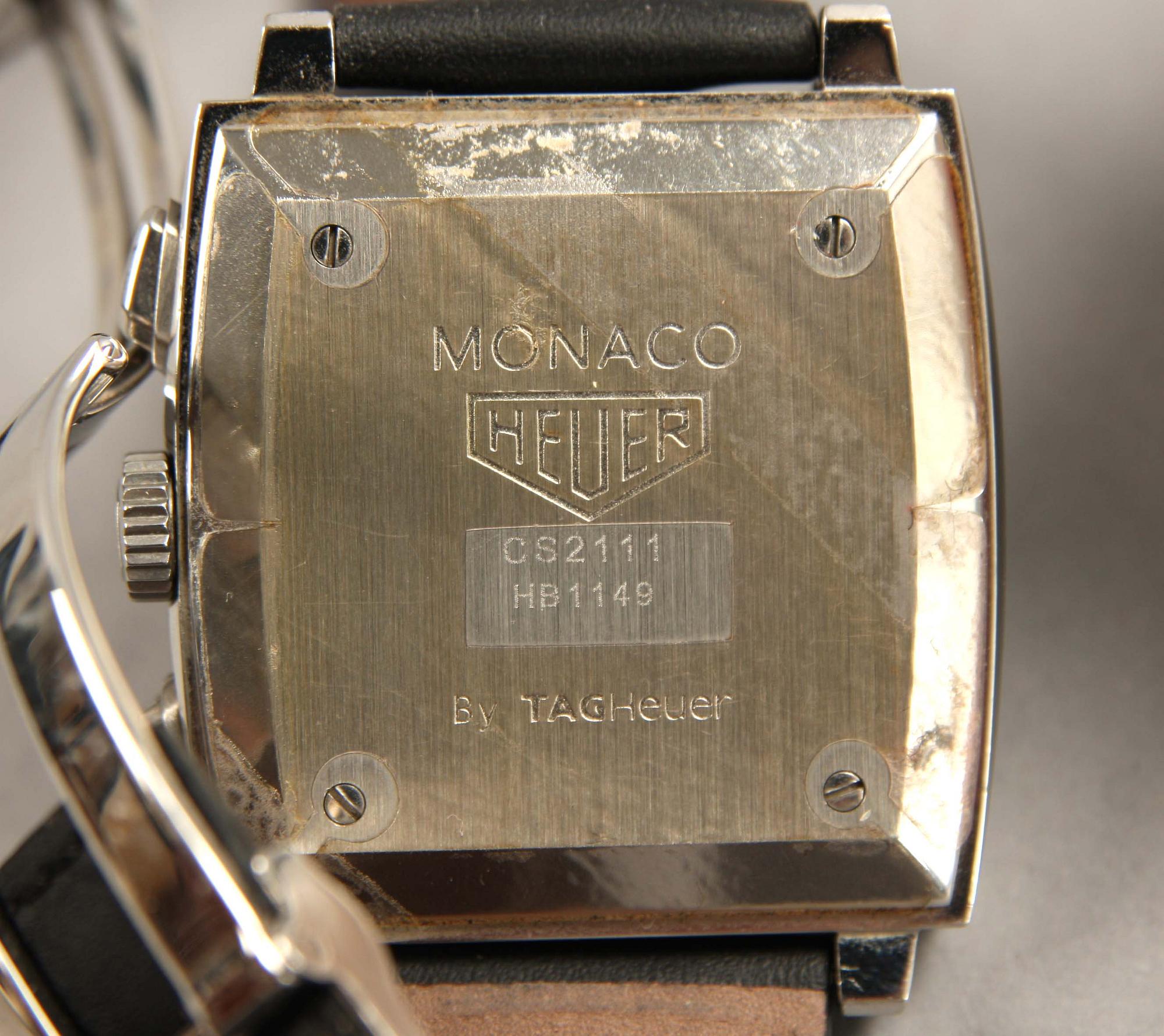 HERRARMBANDSUR, "Monaco", Tag Heuer.
