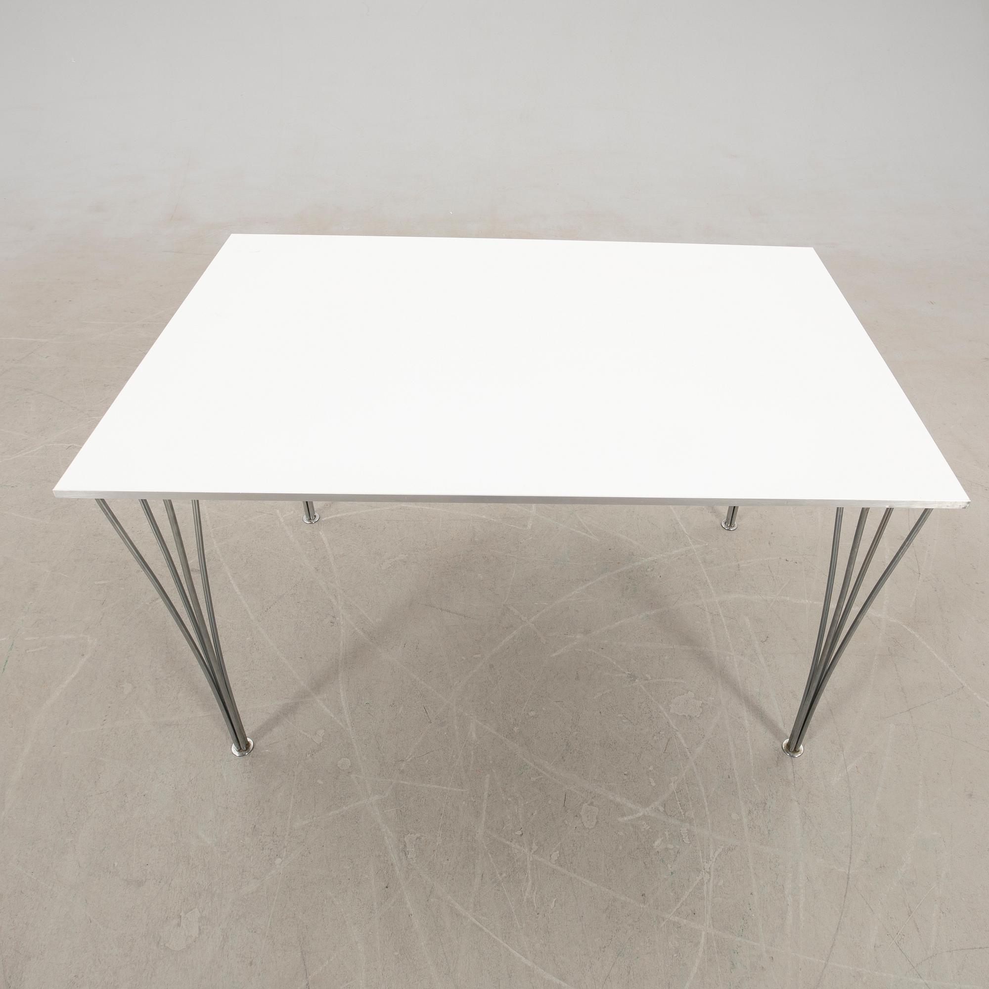 Bruno Mathsson & Piet Heinz, table for Fritz Hansen Denmark 1989.