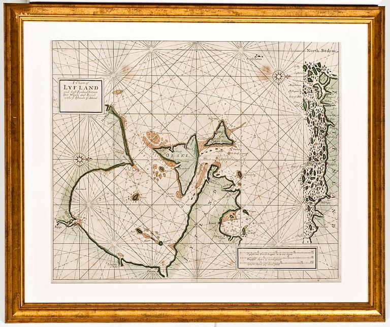 A NAUTICAL CHART.