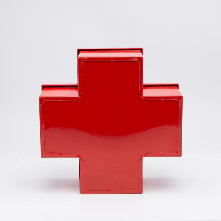 Thomas Eriksson, Wall cabinet, "Red Cross Cabinet", for Cappellini, 1990s.