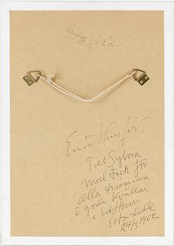 EVERT LUNDQUIST, olja på duk, signerad E.L.
