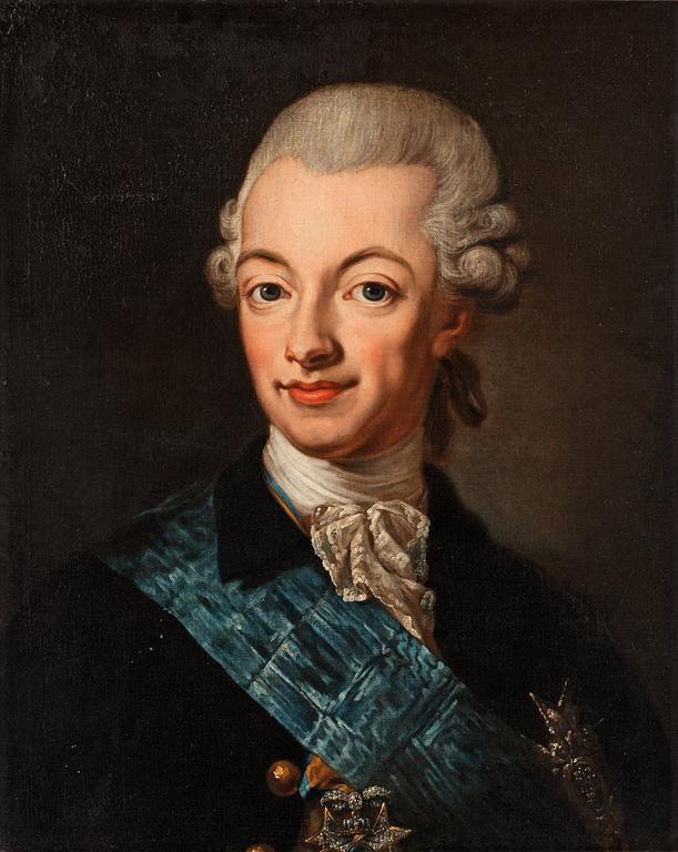 Lorens Pasch d y Attributed to, King Gustaf III.