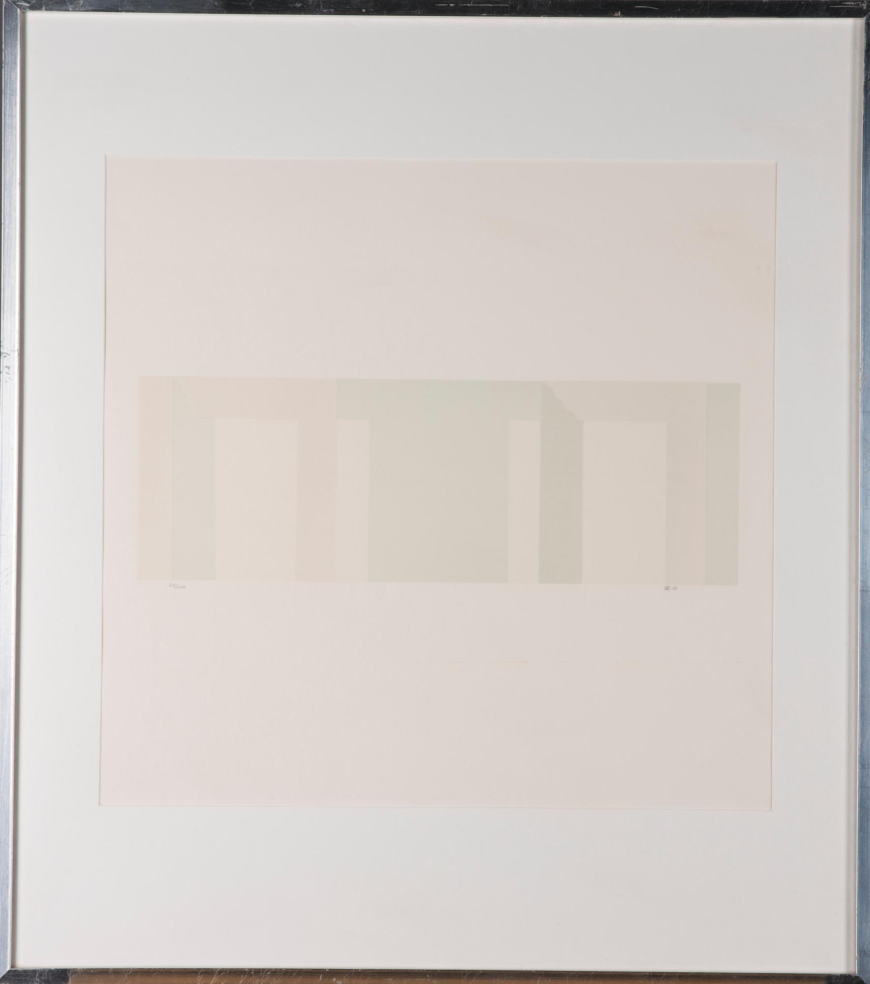 CAROLUS ENCKELL, serigrafi, monogramsignerad CE, daterad -85 och numrerad 24/200.