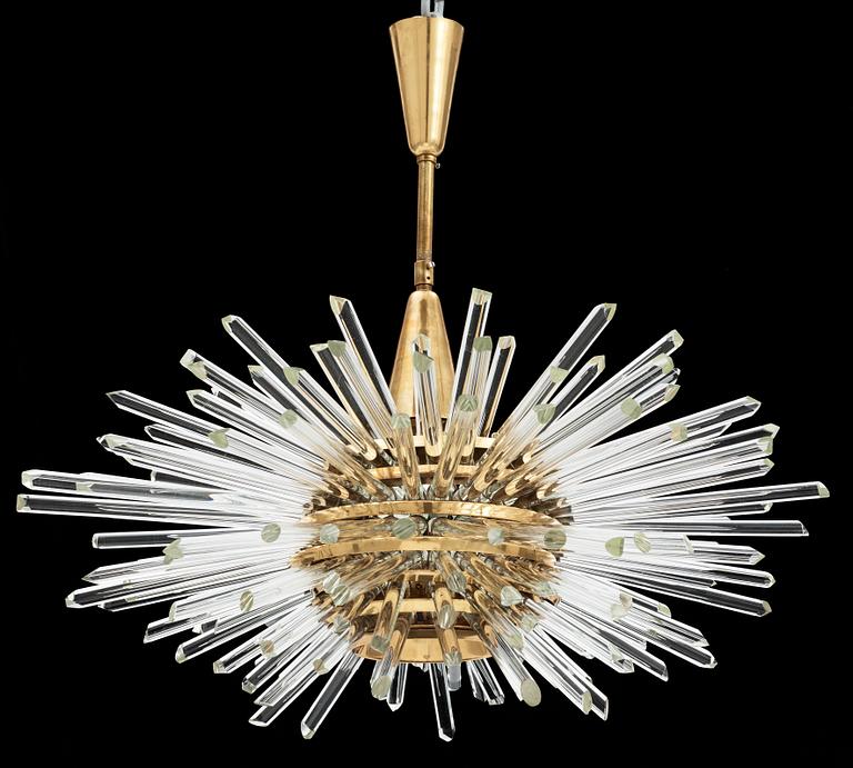 A Bakalowits & Sohne ceiling light, 'Miracle', Vienna 1960's.