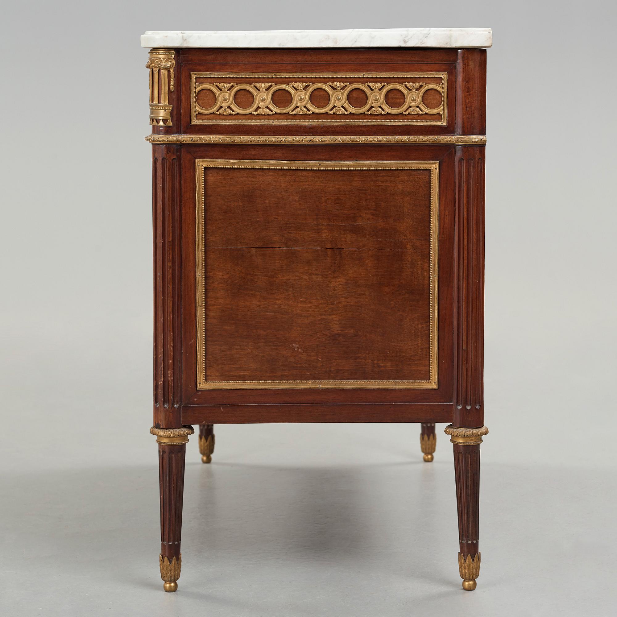 BYRÅ, Frankrike, 1700-talets slut, Louis XVI.