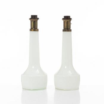 Bordslampor, ett par, Stilarmatur Tranås, 1970-tal.