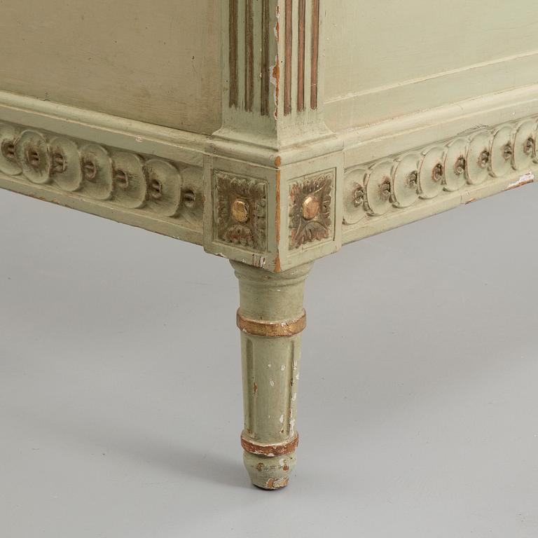 A late 18th century Gustavian bed.