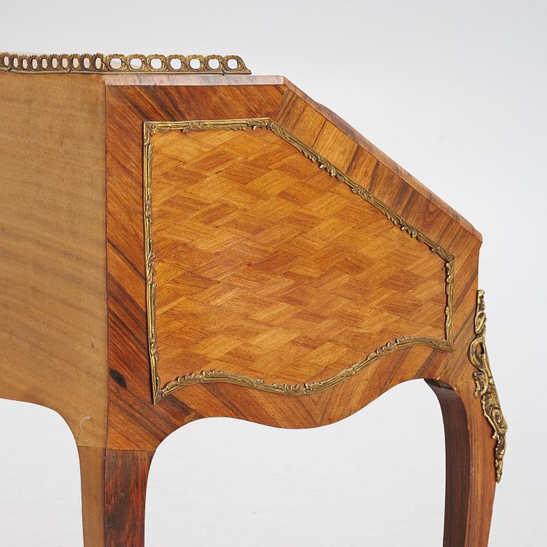 A Louis XV-style secretaire, mid 20th century.