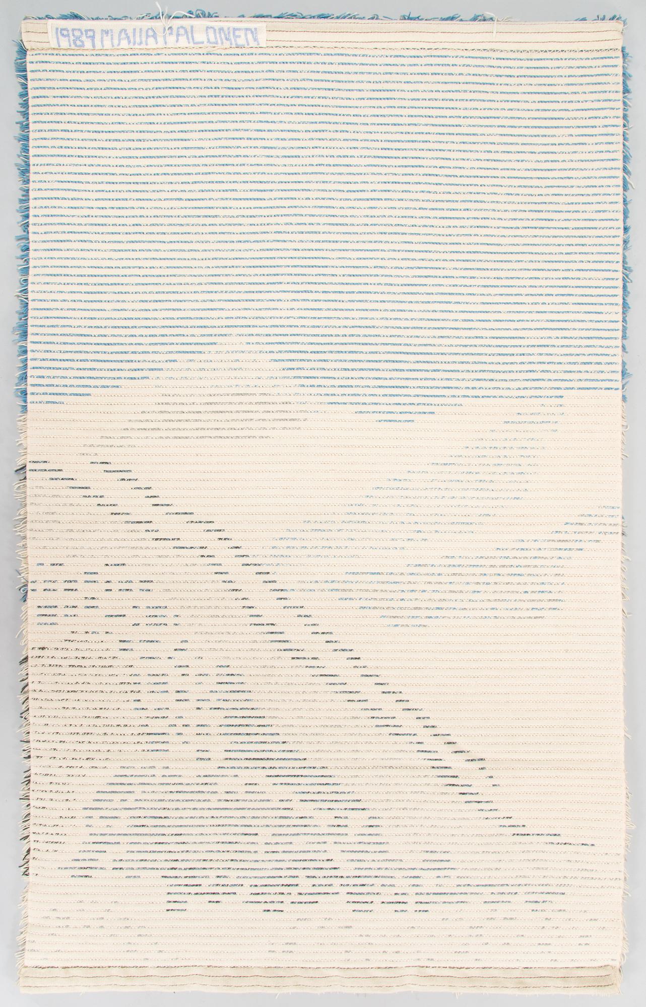 Riitta Kostamoinen, , A Finnish rya rug for Helmi Vuorelma. Circa 180 x 110 cm.