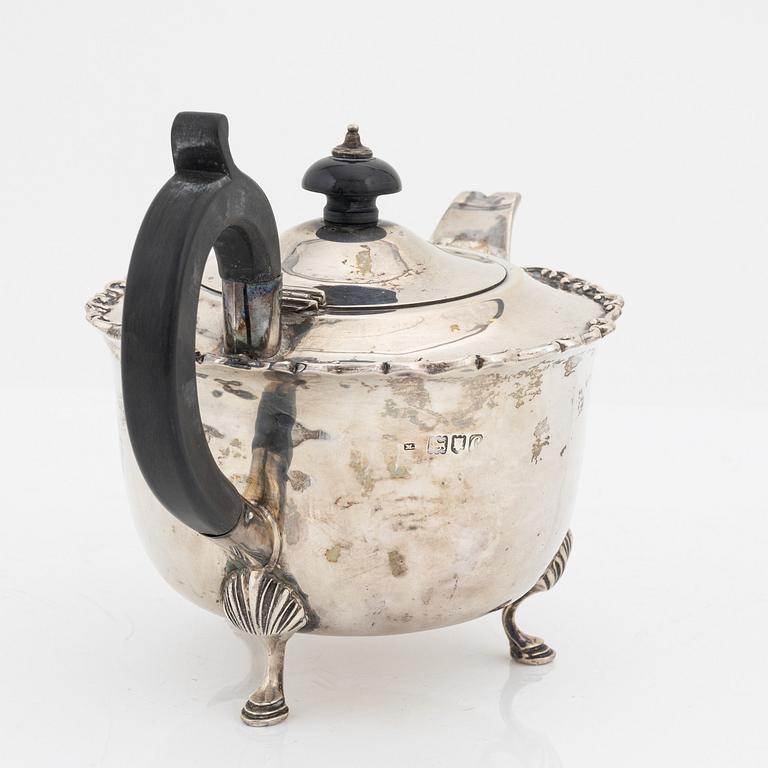 Maurice Freeman, tekanna, silver, London, England, 1898.