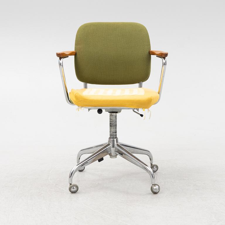 Axel Larsson, & Sven Carlsöö, skrivbordsstol, Verkstads AB Lindqvist i Motala, 1960-tal.