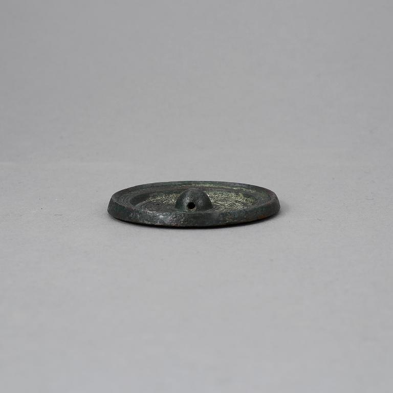 SPEGEL, brons, Kina, troligen Handynastin, 206 f.Kr.–220 e.Kr.
