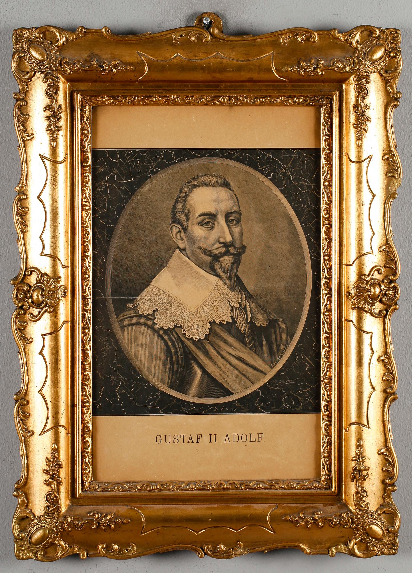 LITOGRAFISKA TRYCK, 2 st, omkring år 1900.