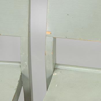 Alvar Aalto, A set of three 'model 611' chairs for O.Y. Huonekalu- ja Rakennustyötehdas A.B. 1940s.