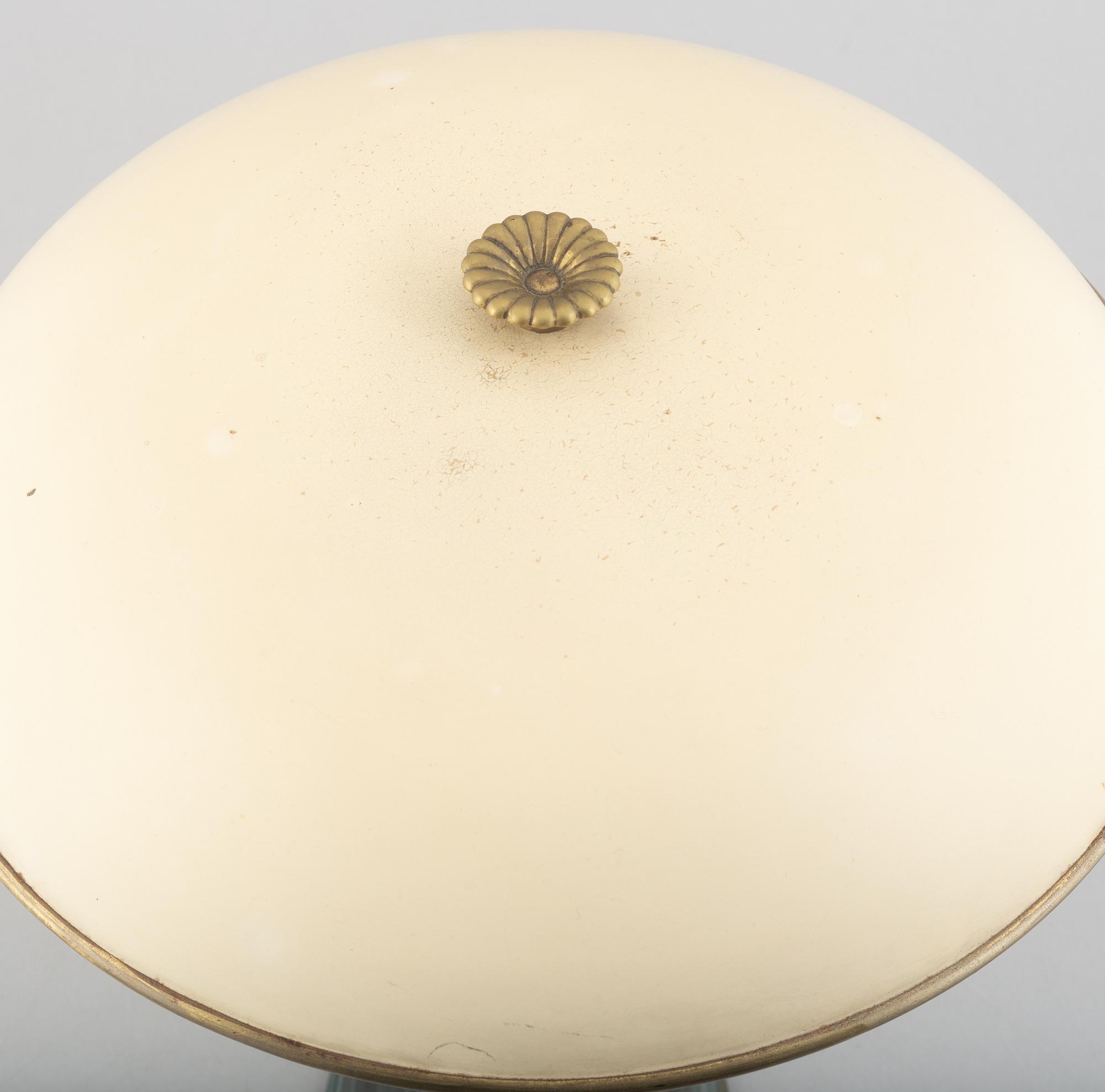 Erik Tidstrand, or Bertil Brisborg, table lamp, model "30246", Nordiska Kompaniet 1940s.