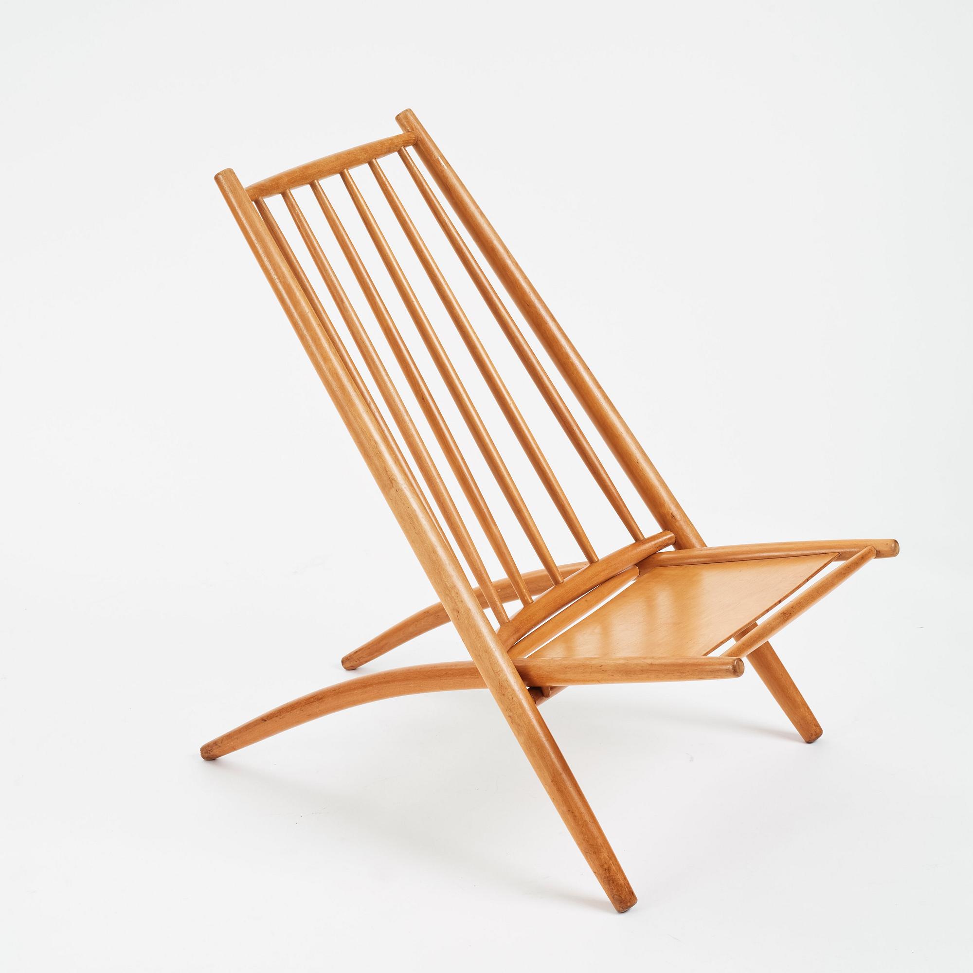 Ilmari Tapiovaara, vilstol, "Congo Chair", Laukaan Puu, Finland 1950-tal.