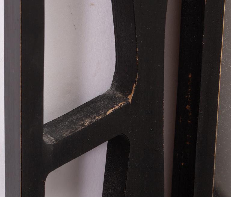 Eden Gustaf Spegelfabrik, A 'Konkret' mirror, Swedish Modern, 1950s.