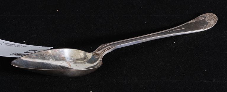 RAGUSKED, silver, P. Holmberg Örebro 1853.