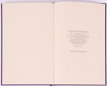 James Brown, "The Passion" with gouache, the book signed 81/100.