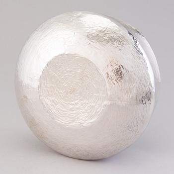 TAPIO WIRKKALA, bålskål samt slev, sterling silver, Kultakeskus, Tavastehus 1973.