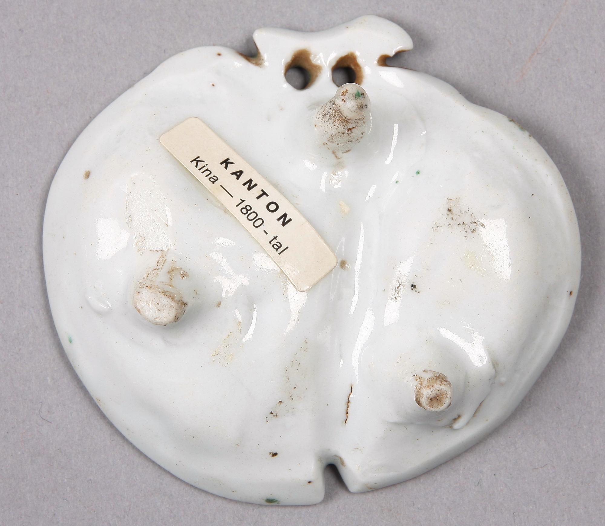 PARTI ORIENTALISKT, 7 delar, mest Kina, 1800-1900-tal.