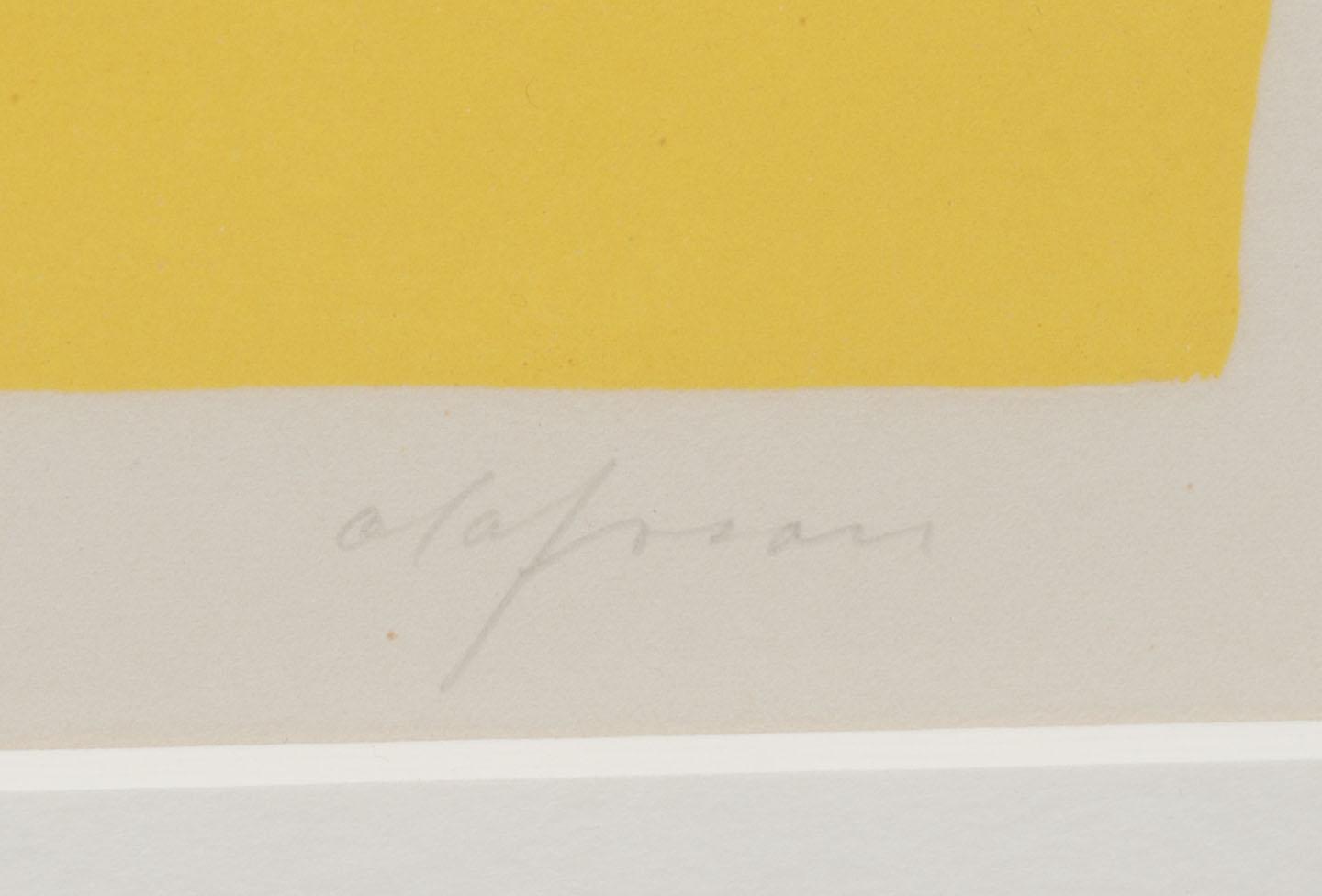 PIERRE OLOFSSON, färglitografi, signerad och numrerad 156/250.
