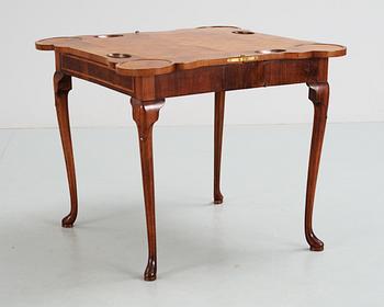 A Swedish Rococo 18th Century card table.