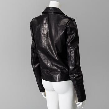 MOSCHINO, skinnjacka, italiensk storlek 48.