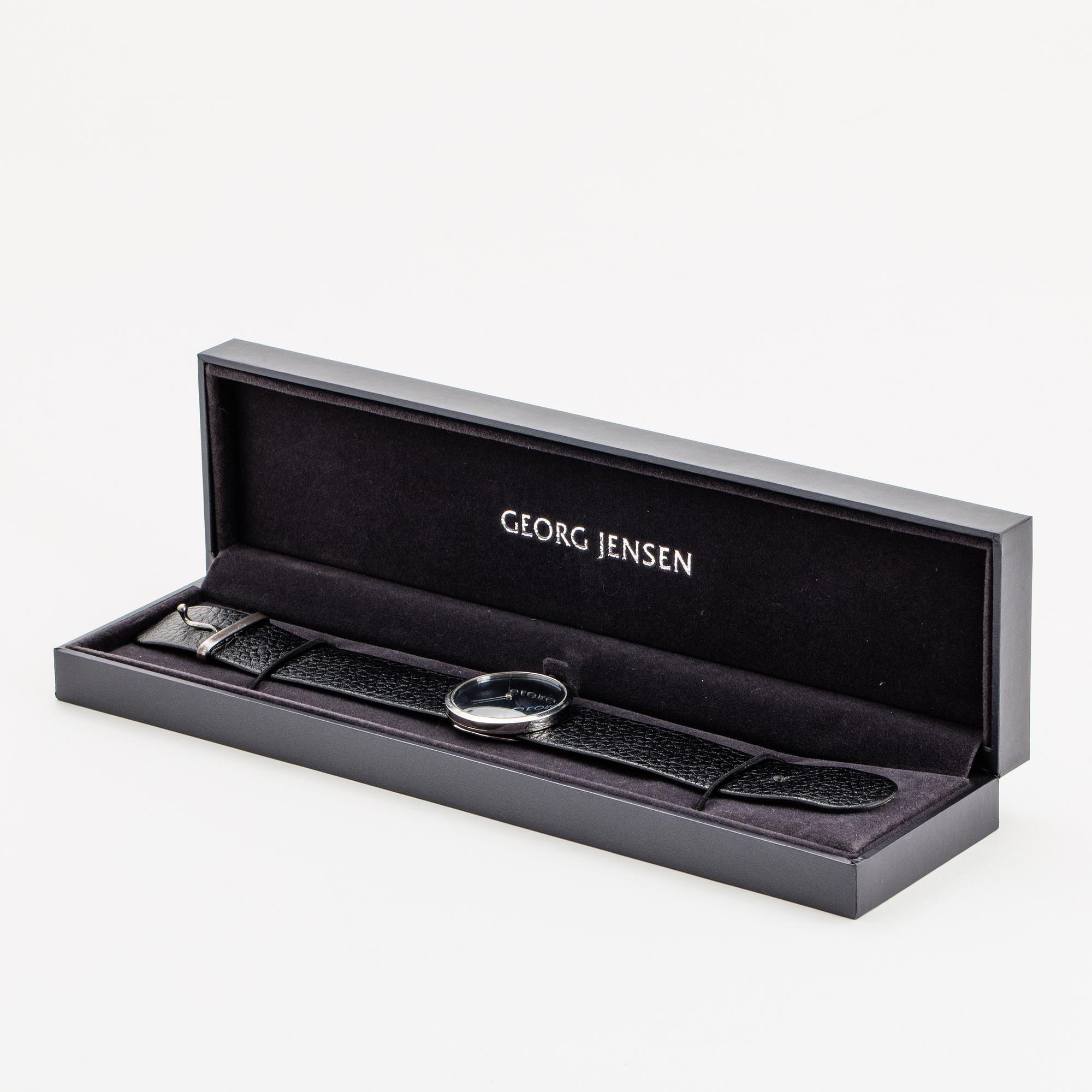 Georg Jensen, design Torun Bülow Hübe, wristwatch, 33 mm.