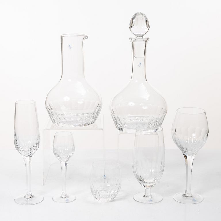 Sigvard Bernadotte, A 314 piece dinner and coffee service, “Marianne Royal Blue”, Christineholm/Fyrklövern, 2000.