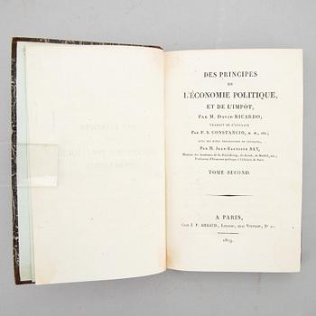 Ricardo (Printing and the Mind of Man, 277) (2 vol).