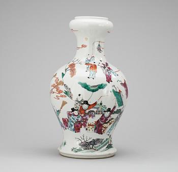 A Chinese 'boys' vase, 20th Century.