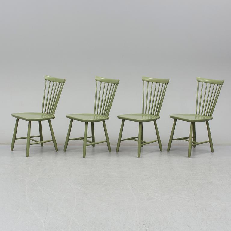 Four 'Lilla Åland' chairs by Carl Malmsten.