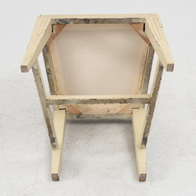 Stolar, ett par, gustavianska, 17/1800-tal.