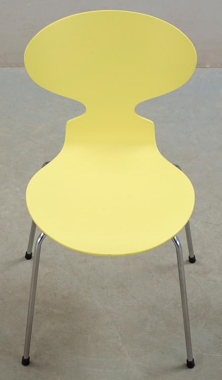 STOL, "Myran", Arne Jacobsen för Fritz Hansen, daterad 1993.