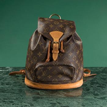 A BAG, "Mini Montsouris", by Louis Vuitton.