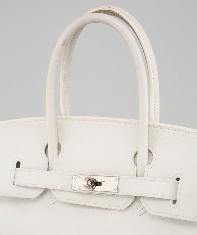 HANDBAG, Hermès. Modell "Birkin 30".
