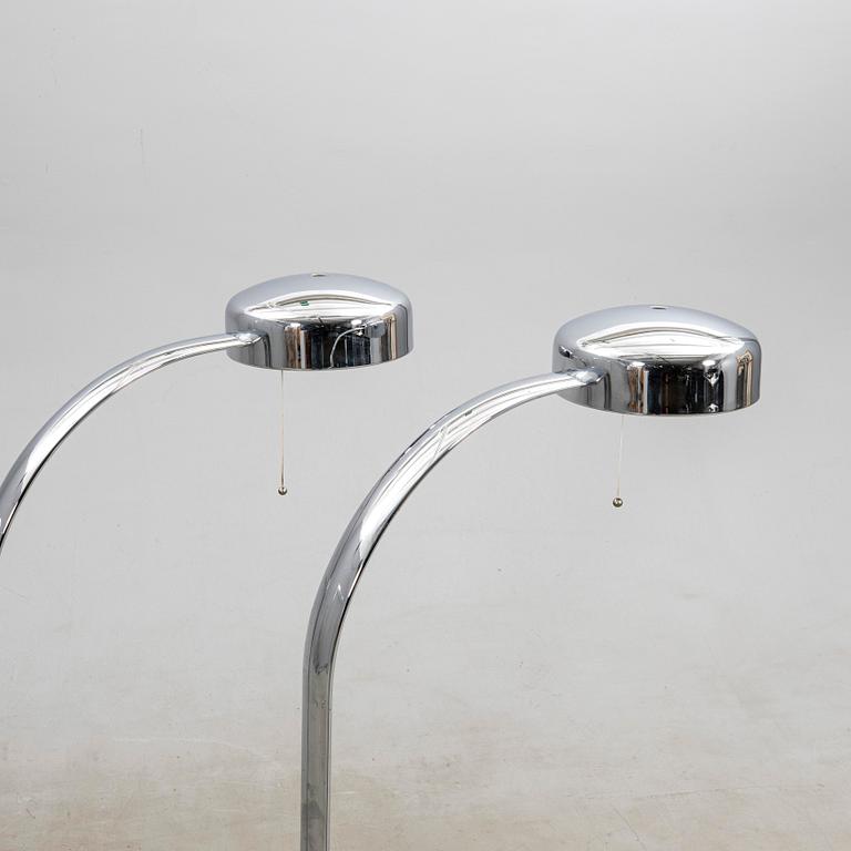 RICHARD CARRUTHERS, floor lamps, a pair, "Arcade", Ateljé Lyktan, 1970s/80s.