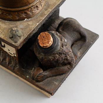 SKRIVSTÄLL, keramik, 1800-talets andra hälft.