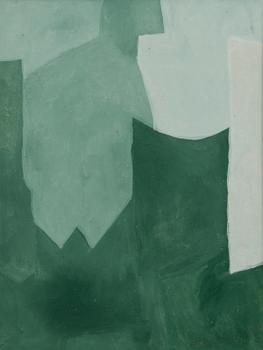SERGE POLIAKOFF, COMPOSITION IN GREEN.