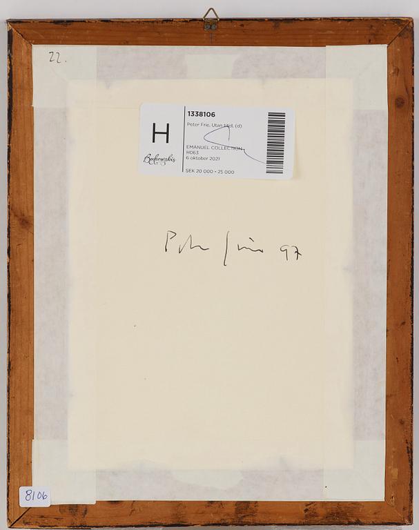 Peter Frie, Untitled.