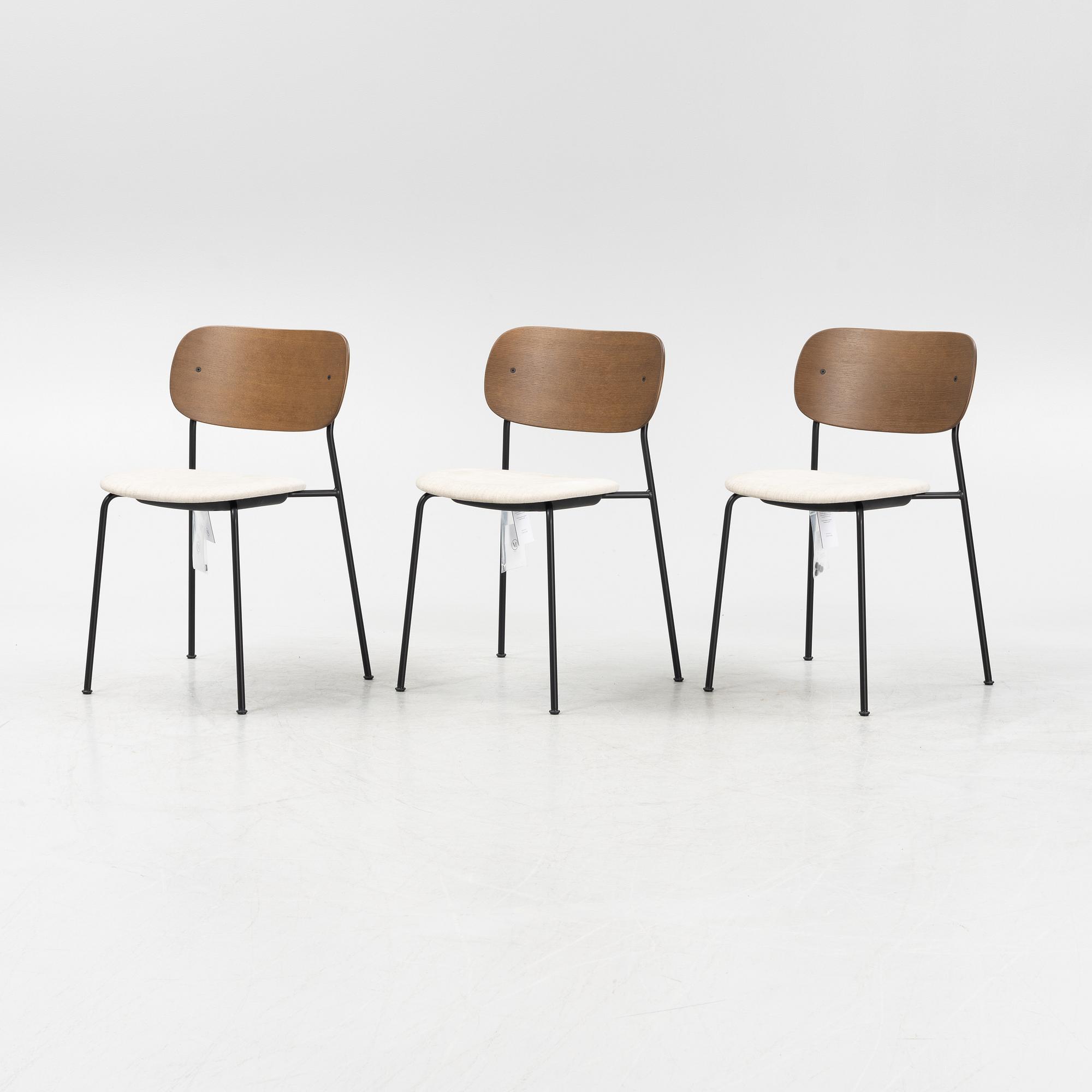 Norm Architects, stolar, 3 st, "Co Chair", Menu.