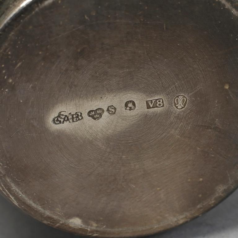 PARTI SILVER, 15 delar, 1900-tal. Tot vikt ca 618 g.