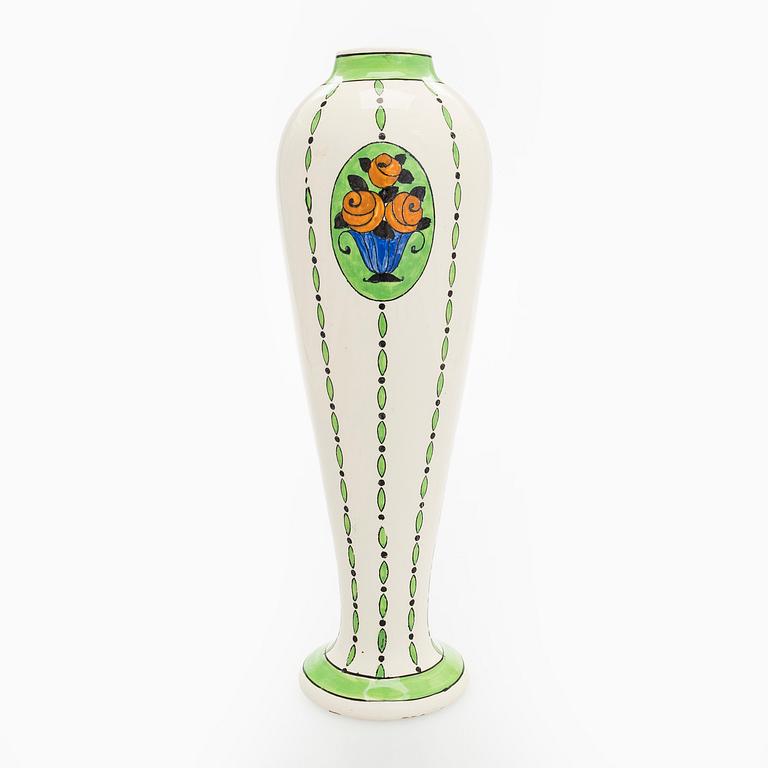 A ceramic vase, for Boch Freres, Belgium, 1920s.