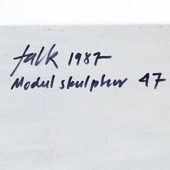 Lars Erik Falk, "Modul skulptur 47".