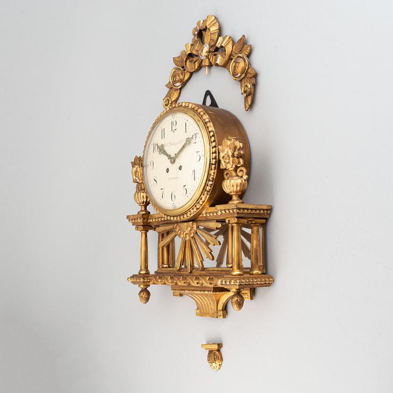 Väggpendyl, gustaviansk stil, C.L. Malmsjö & Co, Göteborg.