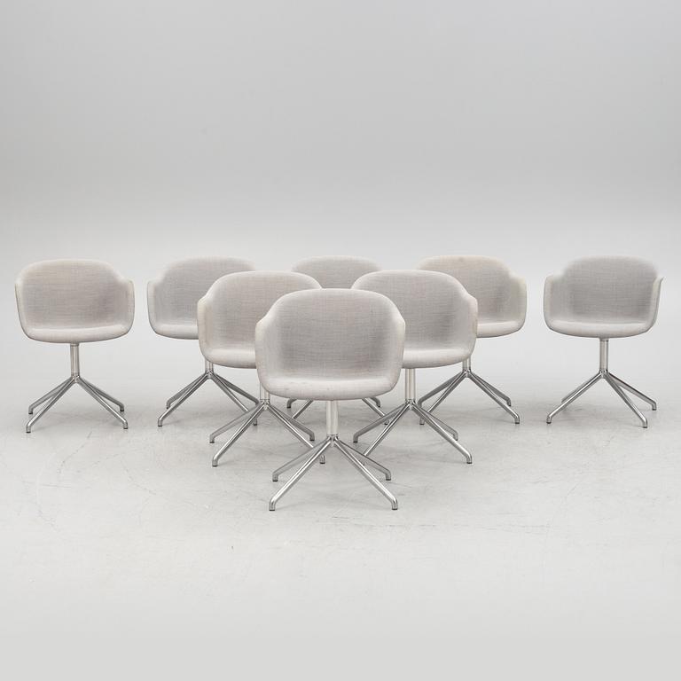 Iskos-Berlin, chairs 8 pcs, "Fiber" Muuto, contemporary.