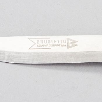 Two sami knifes, Per-Ola Jönestal, Kurravaara. Signed POJ.