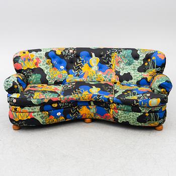 Josef Frank, a model 968 sofa, Firma Svenskt Tenn, Sweden.