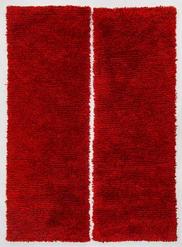 A pair of rugs, Finland, latter half of the 20th century.